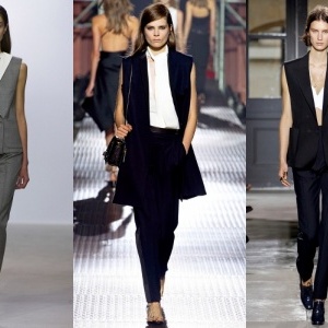 C чем носить пиджак без рукавов?